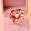 R-1316  New Fashion Casual Gold Alloy Silk scarf buckle for Women