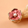 R-1316  New Fashion Casual Gold Alloy Silk scarf buckle for Women