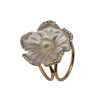 R-1316  New Fashion Casual Gold Alloy Silk scarf buckle for Women