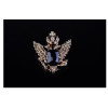 P-0305  Fashion Unique style Rhinestones Silver & Gold  Plated  Crown Shape Brooch Buckle Accessories