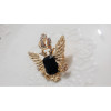 P-0305  Fashion Unique style Rhinestones Silver & Gold  Plated  Crown Shape Brooch Buckle Accessories
