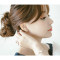 E-3688  Korea Style Silver/Gold Cute Lovely Ear Stud Earrings