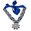 N-6043  European style red blue black ribbon & silk chain rainbow crystal leaves flower inlay false choker bib statement necklace fashion luxury jewelry