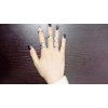 R-1322 6 Pcs/set Bohemian Style Vintage Silver Alloy Arrow Geometric Shape Nail Midi Rings Sets Women Jewelry