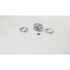 R-1322 6 Pcs/set Bohemian Style Vintage Silver Alloy Arrow Geometric Shape Nail Midi Rings Sets Women Jewelry
