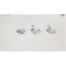 R-1322 6 Pcs/set Bohemian Style Vintage Silver Alloy Arrow Geometric Shape Nail Midi Rings Sets Women Jewelry