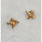 P-0310  2016 Fashion style gold plated cute tiny windmill shape collar brooch pin