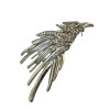 P-0311 Fashion retro style silver plated flying Phoenix shape brooch pin