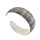 B-0664 Bohemian Tibetan Style Vintage Silver Plated Carving Stripe Wide Adjustable Cuff Bangles for Women Jewelry