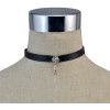 N-6093   Unique Design European Fashion Sexy Leather Chokers Necklace 3 Colors choker Necklace for Women Jewelry