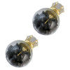 E-3721  new arrival korean fashion popular crystal glass ear stud earrings
