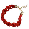 B-0674  Bohemian Tibetan Style Fashion 7 Colors Handmade Beads Wide Adjustable Bracelet for Women Jewelry