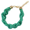 B-0674  Bohemian Tibetan Style Fashion 7 Colors Handmade Beads Wide Adjustable Bracelet for Women Jewelry