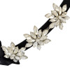 F-0313  New European Jewelry Carved Flower Crystal  Crown Headband Hair Accessory For Women