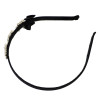 F-0313  New European Jewelry Carved Flower Crystal  Crown Headband Hair Accessory For Women