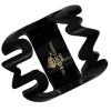 R-1331  New Fashion Black Stainless Steel Comics Batman Superman Ring Christmas Holloween