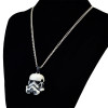 N-6118  New Fashion Silver Plated Alloy Star Wars Mask Pendant Necklace Jewelry