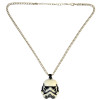 N-6118  New Fashion Silver Plated Alloy Star Wars Mask Pendant Necklace Jewelry