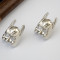E-3730  Europe and the United States Fashion Film Batman Mask Earring Silver Plated Ear Stud Earrings For Women Jewelry
