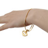 B-0768    batman Retro Vintage Bohemian Style Metal Tassel Bracelet Charm Bangle