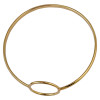 B-0679   Women's Fashion Jewelry Gold Plated AAA Shiny Zircon Beads Adjustable Stretch Bracelet 3 Pcs/Set