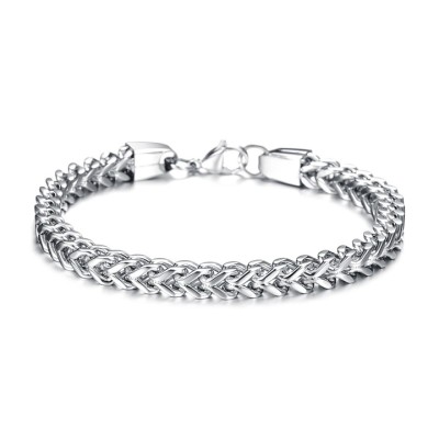 B-0687  Fashion Unisex Jewelry Titanium steel Bracelet