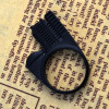 R-1346  New Fashion Black Stainless Steel Comics  Ring Christmas Holloween gifts