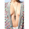 N-6150 2016 Newest Design Fashion Necklaces &Pendants 2 Styles Silver Plated Alloy Blue Turquoise Beads Chain Tassel Leave Tassel Round Circle Pendants Long Necklaces Females Jewelry