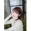 N-6148 Fashion gold plated leather chain drop pearl statement bib necklace