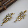 E-3760  Fashion silver drop crystal tassel fashion dangle earrings jewelry