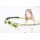 F-0315  New Style Women Alloy Resin Beads  Headband Hair Accessories Forest Fashion Jewelry Green Headbands