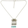 N-6217 Bohemian style new spring fashion jewelry Tibetan Turkish Vintage Silver plated pendant necklace