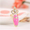 R-1356  Fashion Nail Ring Charm Goldplated Crown Shape Rhinestone Nail Ring for Women Jewelry