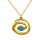 N-6233 Women Fashion Simple Gold/Silver Plated Hollow Loop Pendant Necklace OL Style
