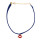 N-6243 6 Styles Fashion Blue Cowboy Chain Charm Choker Pendant Necklace For Women Jewelry