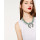 N-6236 Bohemian tibetan silver plated turquoise beads bib pendant necklace women jewelry