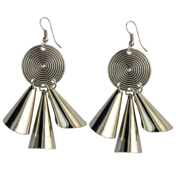 E-3789   Newest Fashion  High Quality Vintage Silver Plated  Metal Butterfly  /Flower /leaf Shape Long Tassel Drop Earrings Jewelry for Women