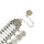 B-0729 Vintage Silver Plated Bracelet Carving Hollow Out Coin Bangle Bracelet for Women Jewelry
