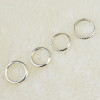 R-1362   7 Pcs/set Fashion Vintage Knuckle Nail Midi Ring Set Hollow Rhinestone Love Christmas Gift