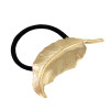 F-0331 Fashion Women  Charm Gold /Silver Plated Leaf Shape Black Hairband Accessories Jewelry