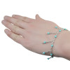 B-0739 Bohemian Vintage Style 6 Styles  bracelet  alloy chain turquoise beads bangle bracelet jewelrey