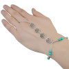 B-0739 Bohemian Vintage Style 6 Styles  bracelet  alloy chain turquoise beads bangle bracelet jewelrey