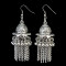 E-3810 Women' s Cute Ear Jewelry Drop Dangle Hat Design Tassel Beads Hook Earring