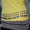 N-6308 Fashion Bohemian Summer Style  Gypsy Silver Plated Alloy Coin Tassel   Waist Summer Chain  Resin Beads Belly Body Chain Adjustable  Body Jewelry