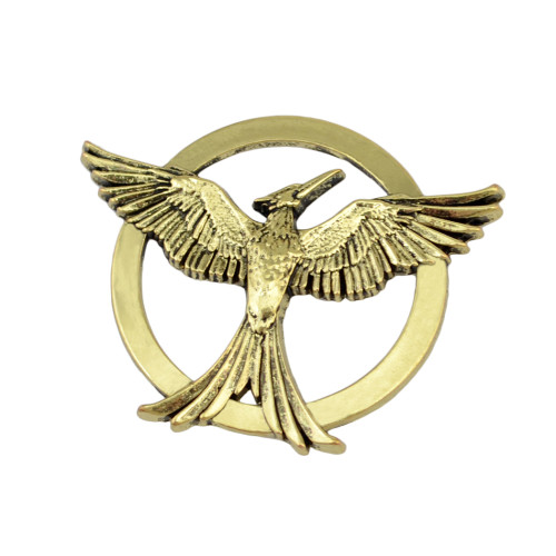 P-0328 Fashion Vintage Antique Bronze The Hunger Games Bird Brooches Alloy Inspired Brooch Pins for Women&Men