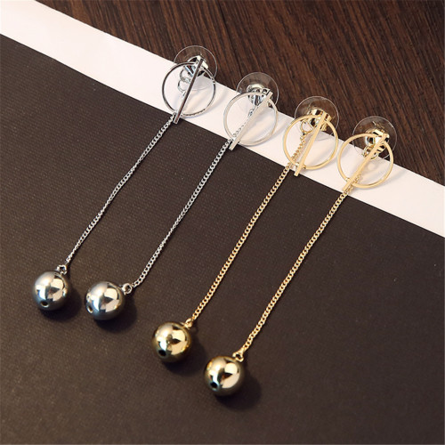 E-3815 Elegant Women Fashion Earring Jewelry Tassel Long Earrings Crystal Rhinestone Gift For Women
