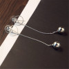 E-3815 Elegant Women Fashion Earring Jewelry Tassel Long Earrings Crystal Rhinestone Gift For Women
