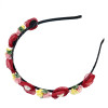 F-0336 Fashion Resin Flower Shape and Synthetic Peal  Hot Selling for Women Sexy Headware for Party