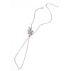 B-0750 New Fashion Bohemian Style Silver Tassel Chain Charm Ankle Chain For Women Jewelery