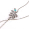 B-0750 New Fashion Bohemian Style Silver Tassel Chain Charm Ankle Chain For Women Jewelery